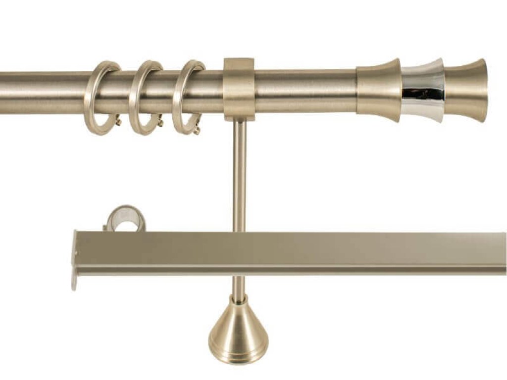 Κουρτινόξυλο Φ20 Ορειχάλκινο Γαρύφαλλο | Γαρύφαλλο - Λευκά Είδη